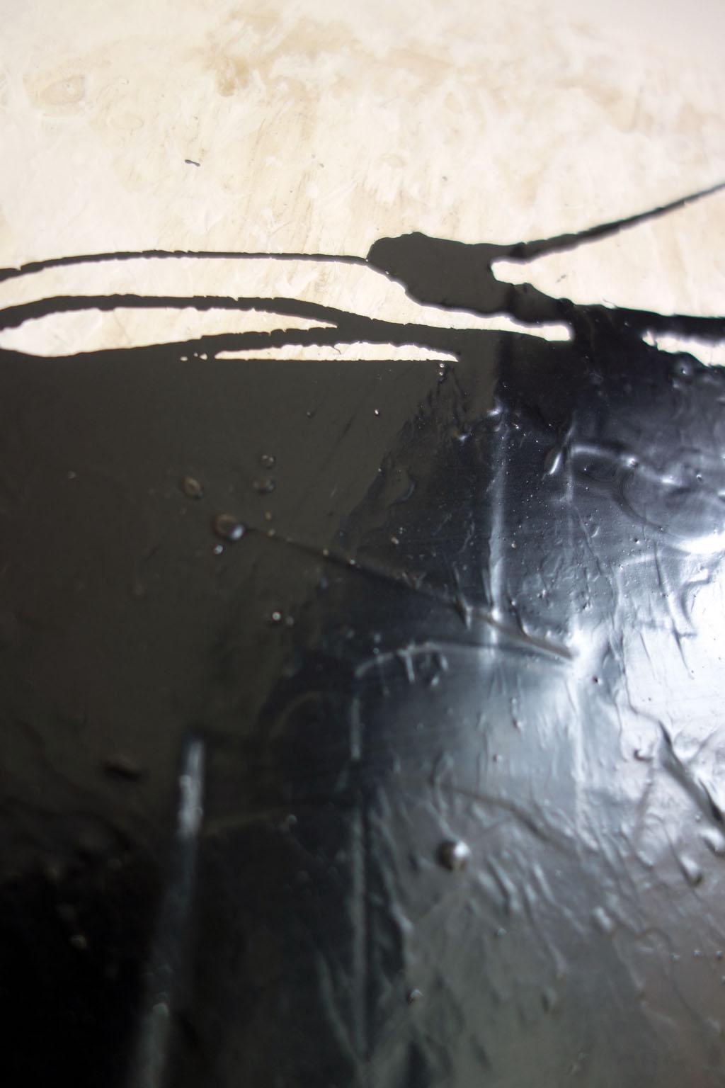 ABSTRACT Forme Texture Black White Artista francese contemporaneo Cali Rezo in vendita 3