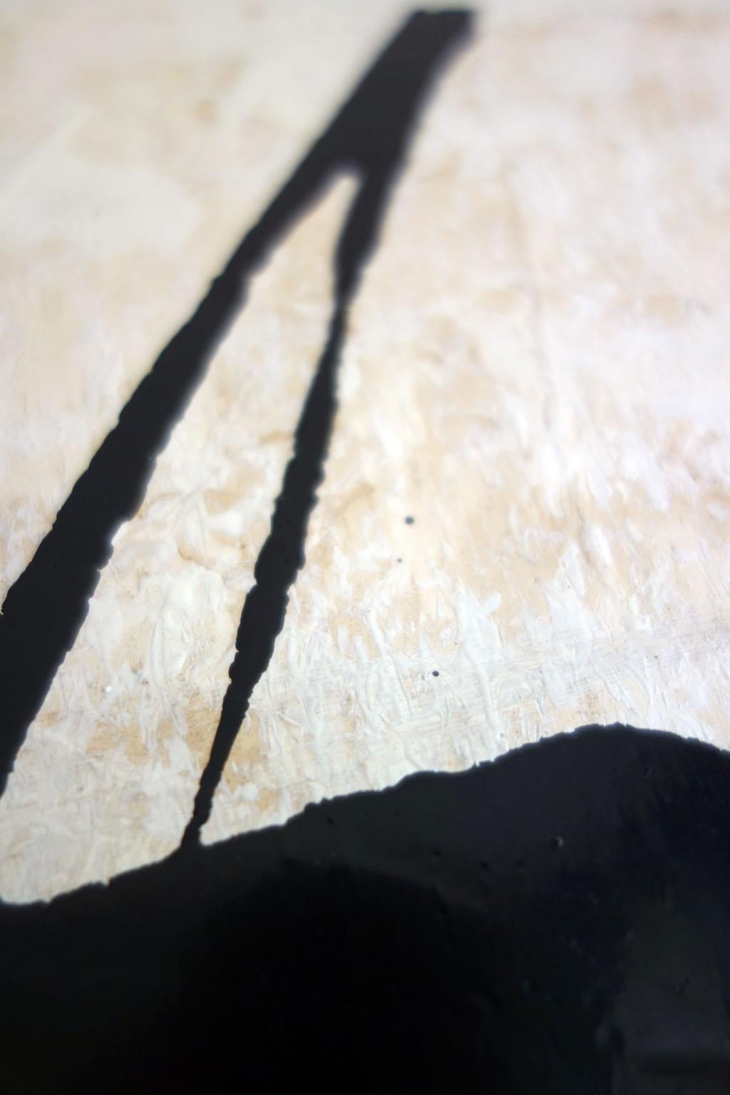 ABSTRACT Forme Texture Black White Artista francese contemporaneo Cali Rezo in vendita 4