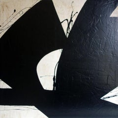 ABSTRACT Forms Texture Black White Contemporary French Artist Cali Rezo