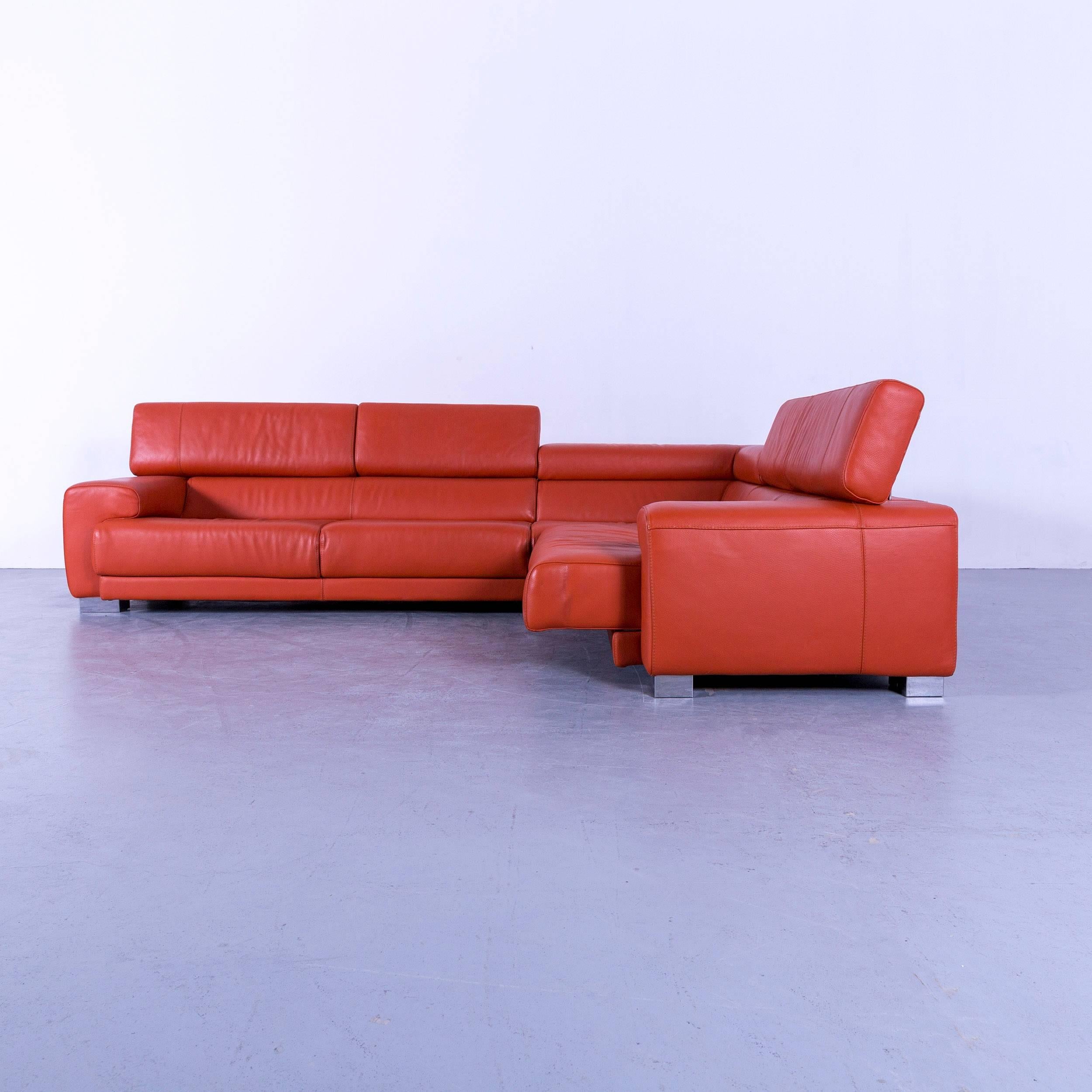 Wir präsentieren Ihnen ein Calia Italia Lederecksofa orange mit elektrischer Funktion.

















