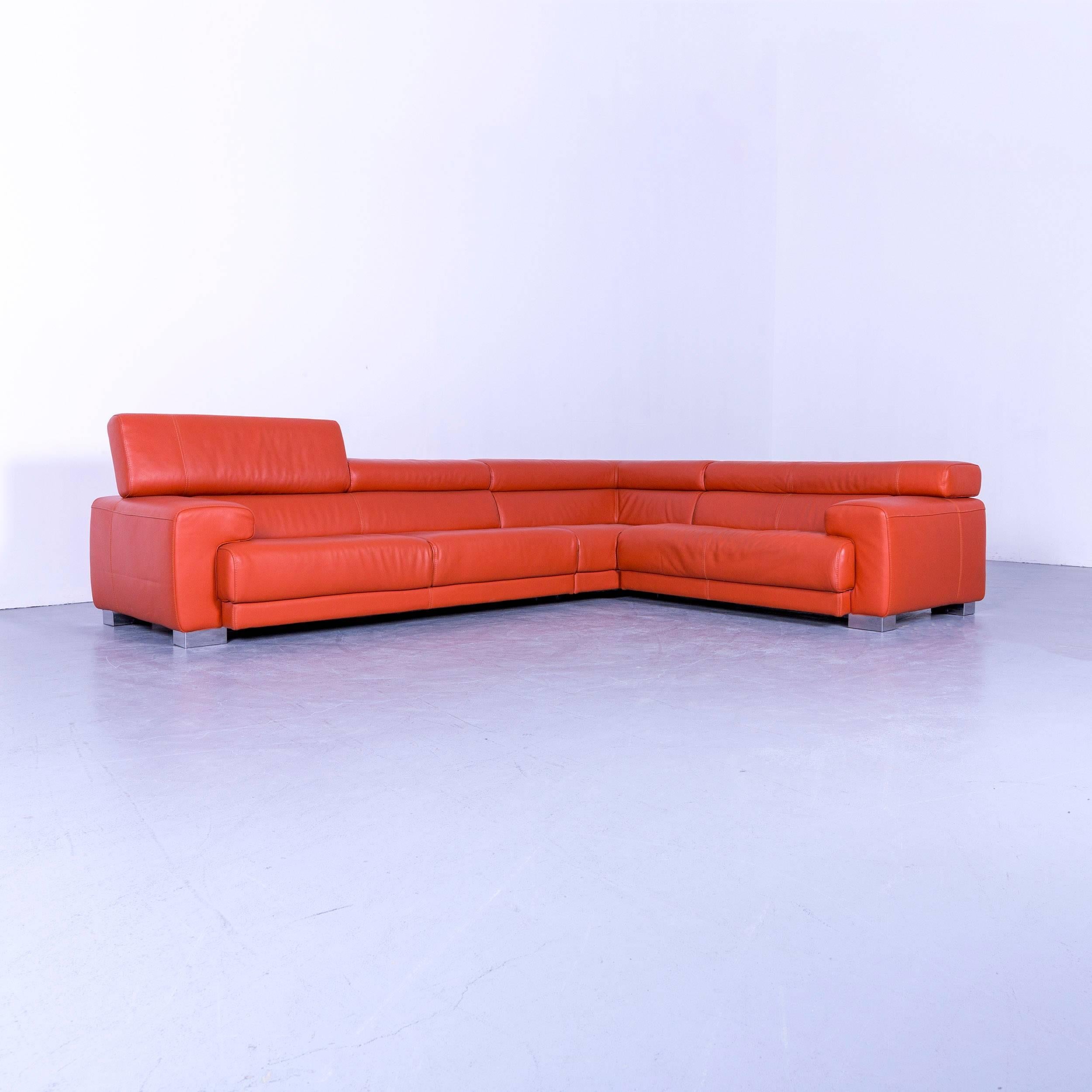 Calia Italia Eck-Sofa aus Leder mit elektrischer Funktion im Zustand „Gut“ in Cologne, DE