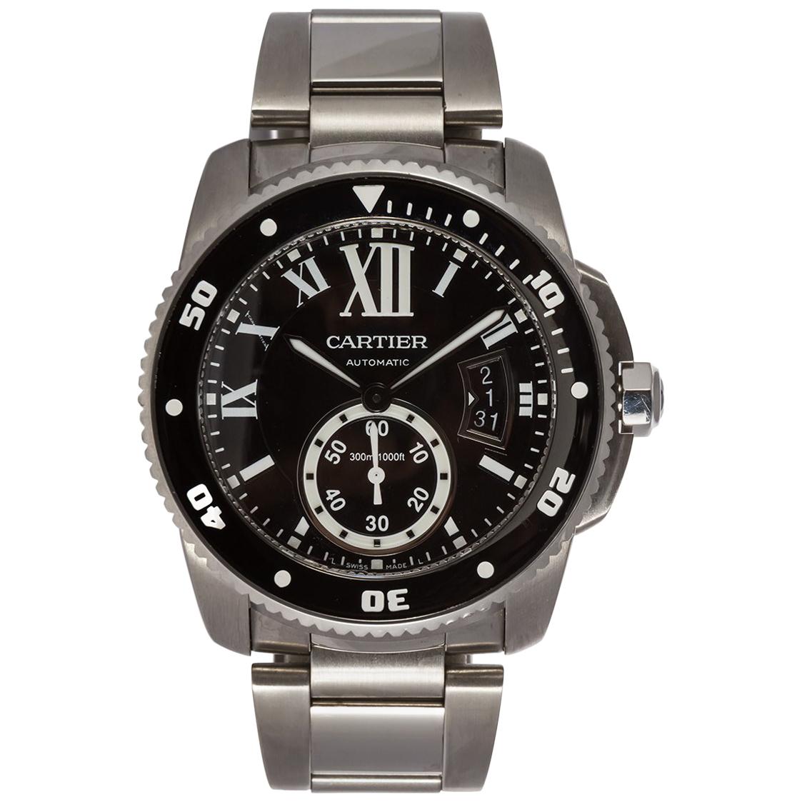 calibre de cartier stainless steel automatic calibre de cartier stainless steel automatic