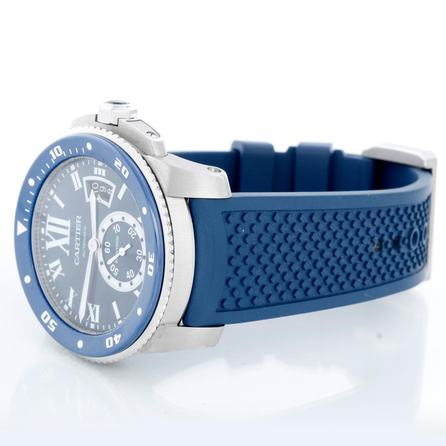 Calibre de Diver Cartier Men's Stainless Steel Watch WSCA0011 1