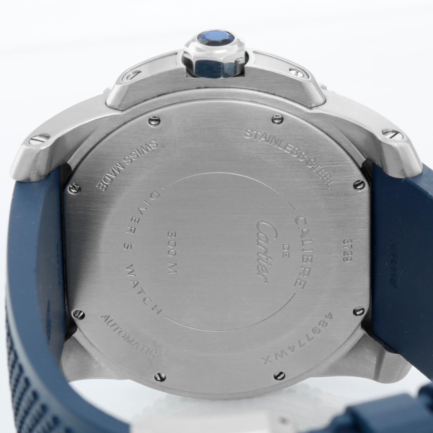 cartier calibre diver blue