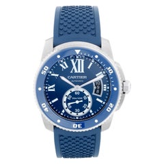 Calibre de Diver Cartier Men's Stainless Steel Watch WSCA0011