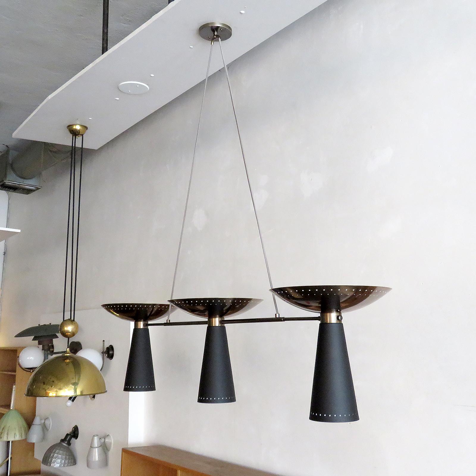 Americano Lampadario Calice-3 di Gallery L7 in vendita