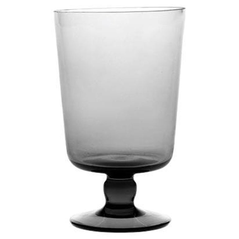 Calice15, Stem Glass Handcrafted Muranese Glass, Lead Smooth MUN by VG For Sale at 1stDibs