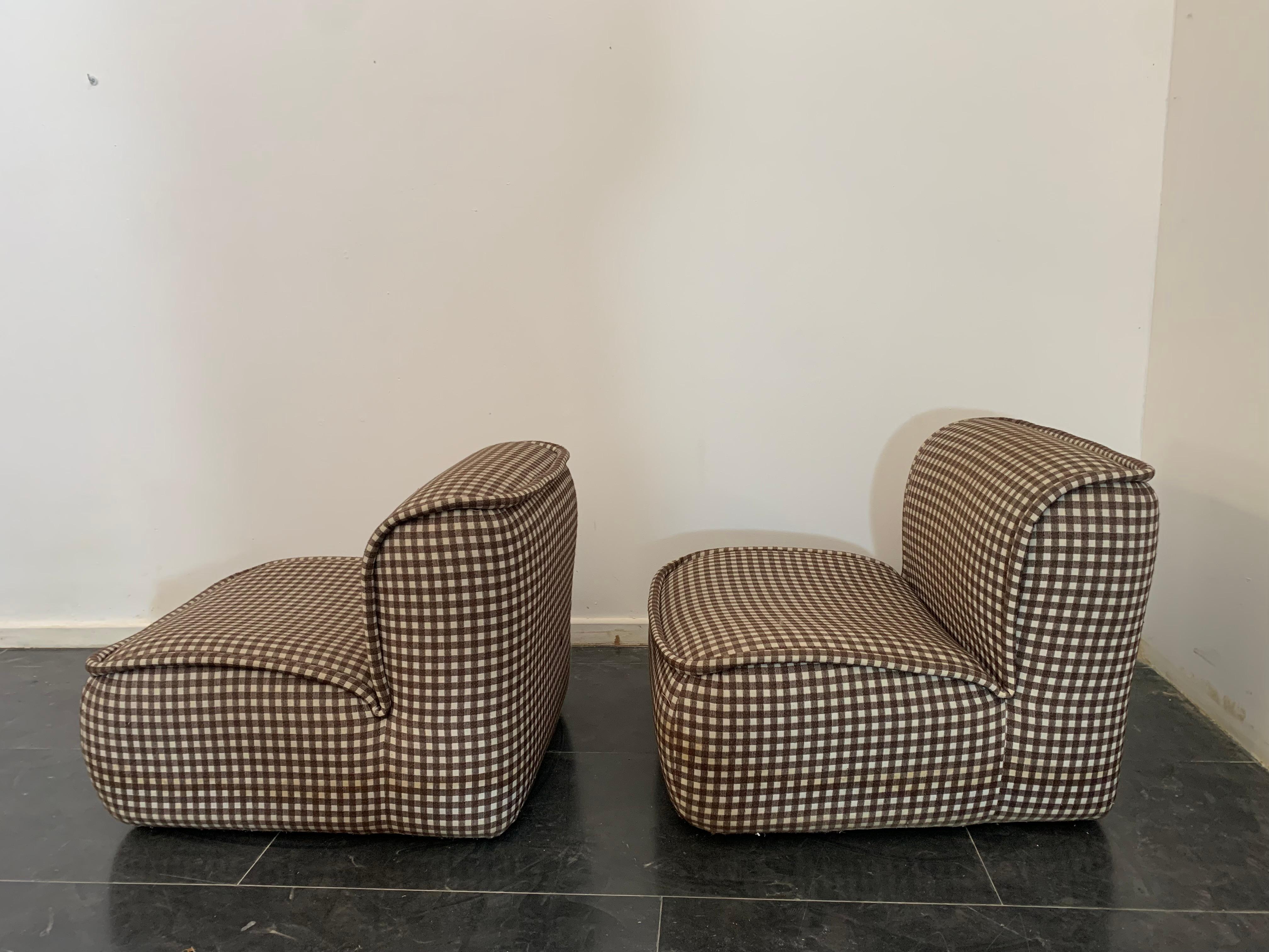 Calida Lounge Chair by Giudici for Coim, 1970s, Set of 2 For Sale 6