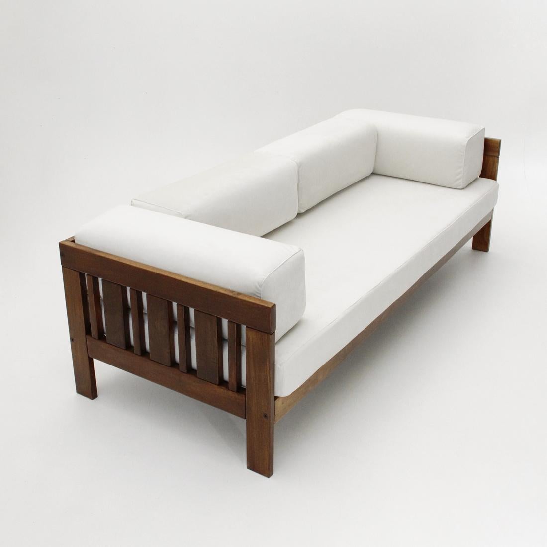 Italian 'Califfo' 3-Seat Sofa Bed by Ettore Sottsass for Poltronova, 1960s
