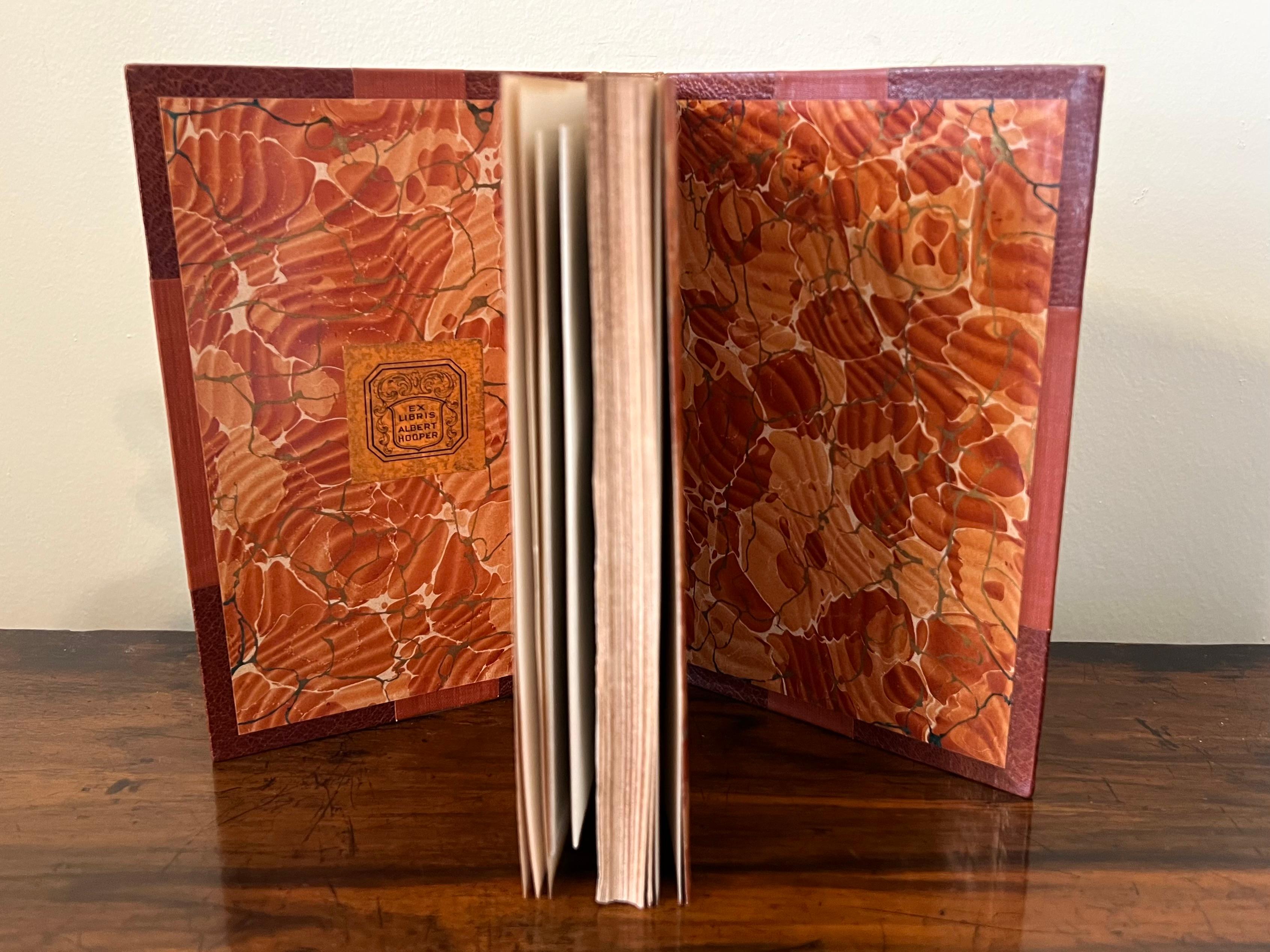Kalifornien und seine Goldregionen
von Fayette Robinson
137 Seiten, kleines Oktavformat
Veröffentlicht in New York: Stringer & Townsend 222 Broadway. 1849. Erste Ausgabe
Schön neu gebunden in goldgeprägtem 3/4 rotem Marokko mit marmoriertem