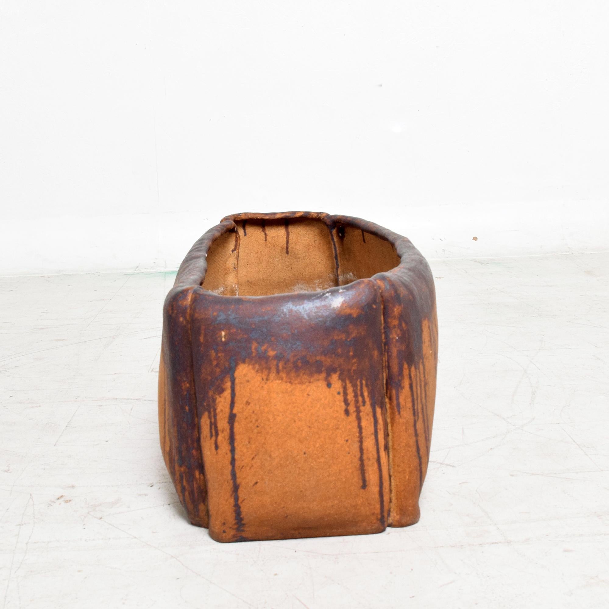 Mid-20th Century California Architectural Pottery Glazed Window Planter Box David Cressey 1960s