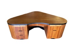 California Art Deco Fletcher Aviation Executive Desk by Frank Fletcher