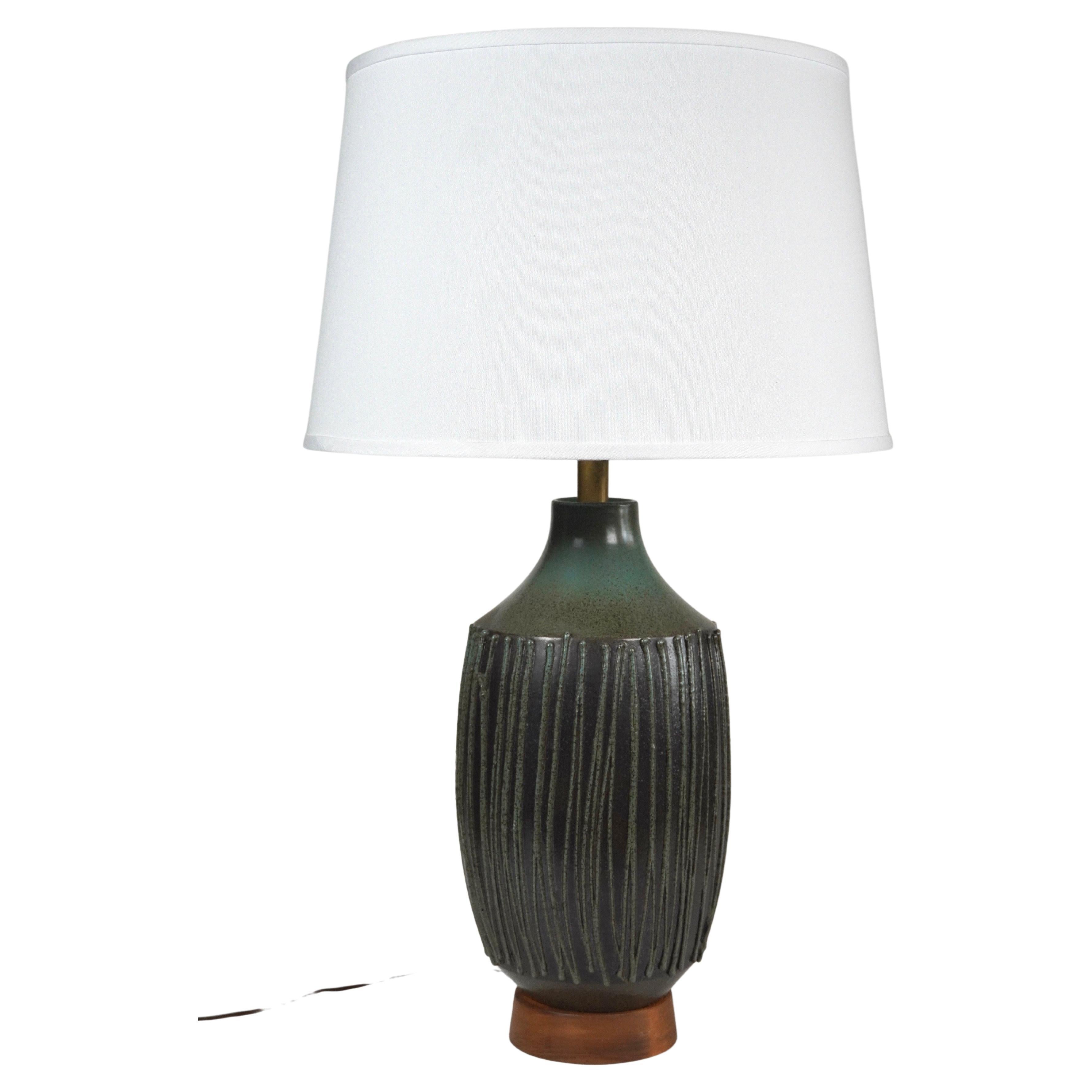 California Ceramic Artist David Cressey Table Lamp at 1stDibs