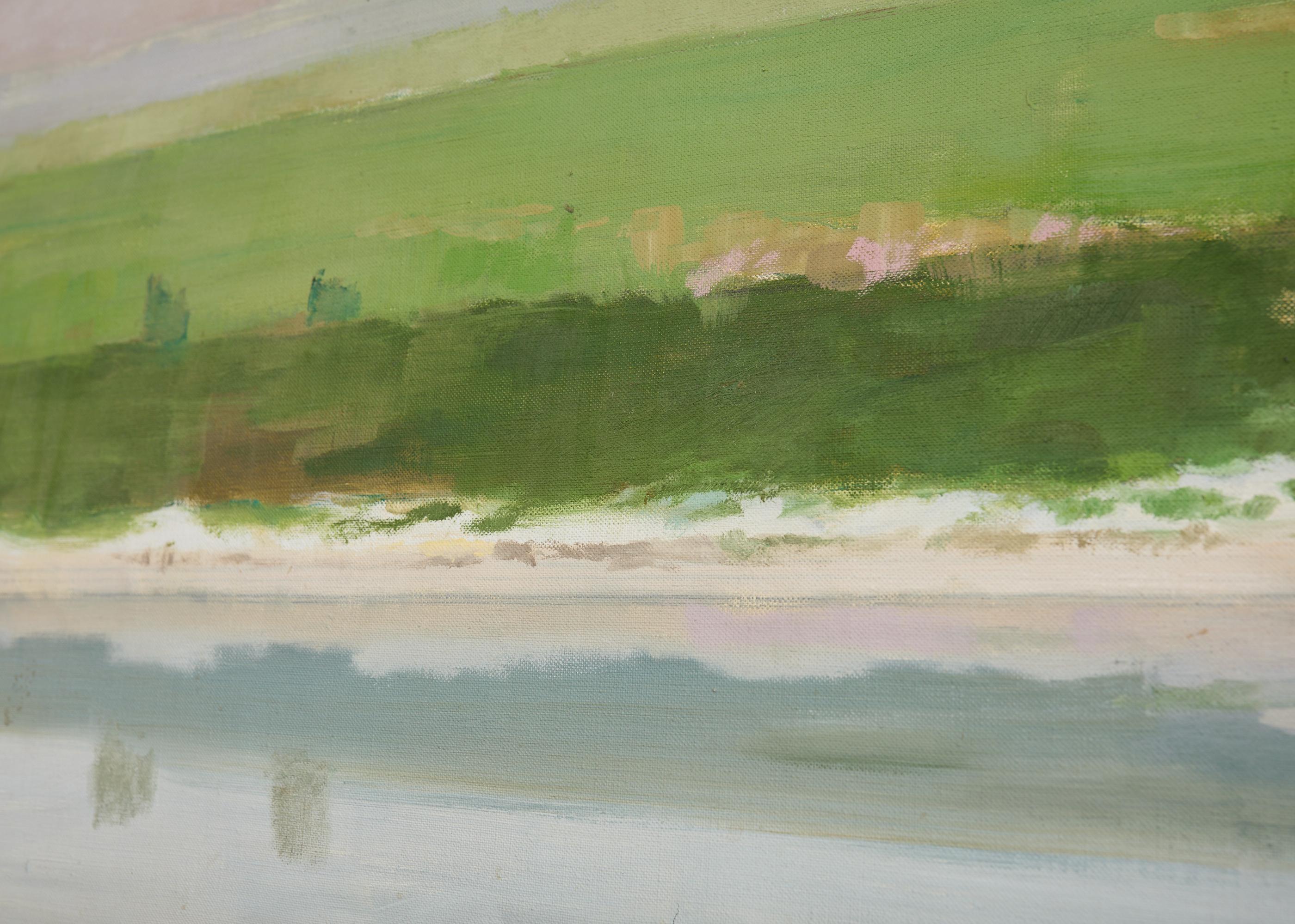 California Coastal Plein Air Impressionist Seascape 1979 For Sale 4