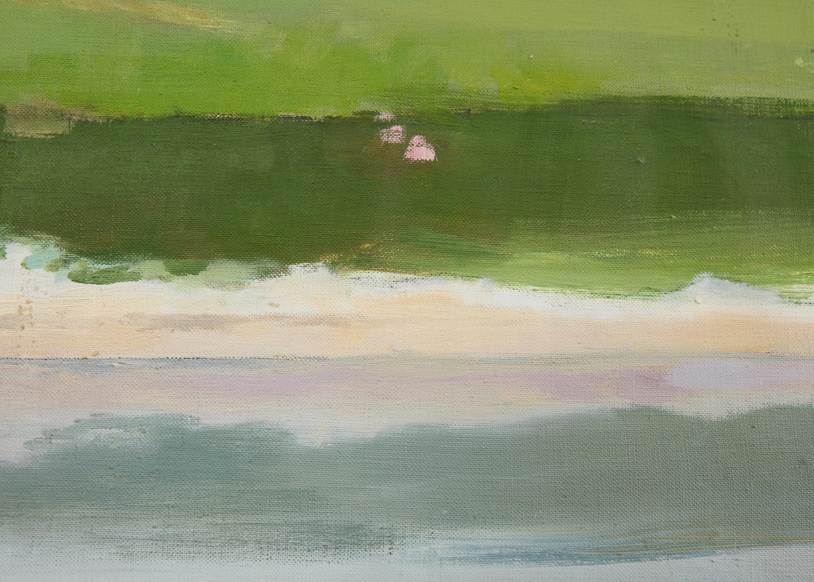 American California Coastal Plein Air Impressionist Seascape 1979 For Sale