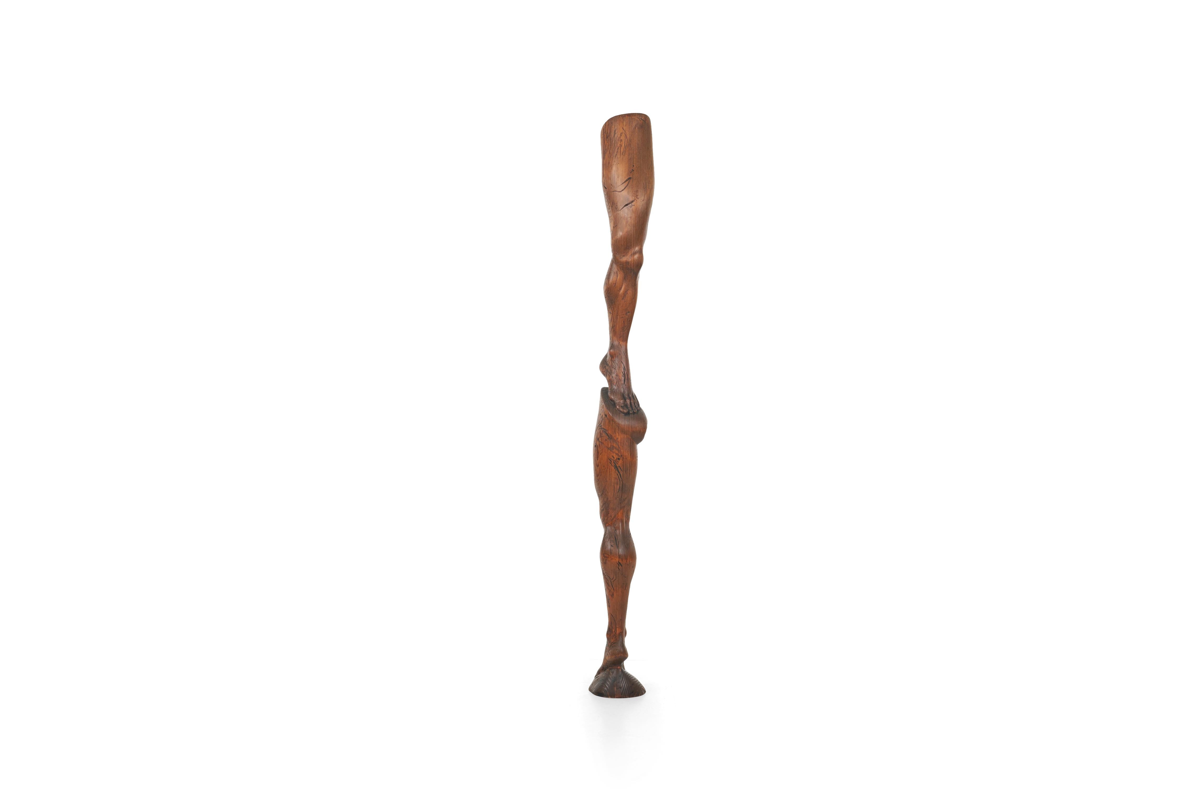 American California Craft Leg Sculpture