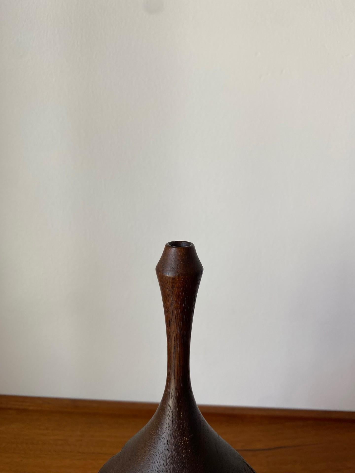 Fine XX secolo Vaso scultoreo in Wood di California Craft in vendita