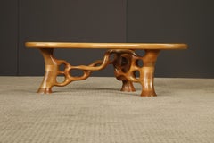 California Craftsman Freeform Cocktail Tables by Craig Lauterbach, 1980, Signed