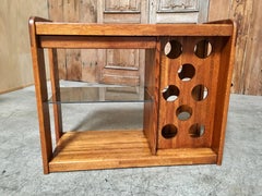 California Design 1970s Wine Table by Lou Hodges