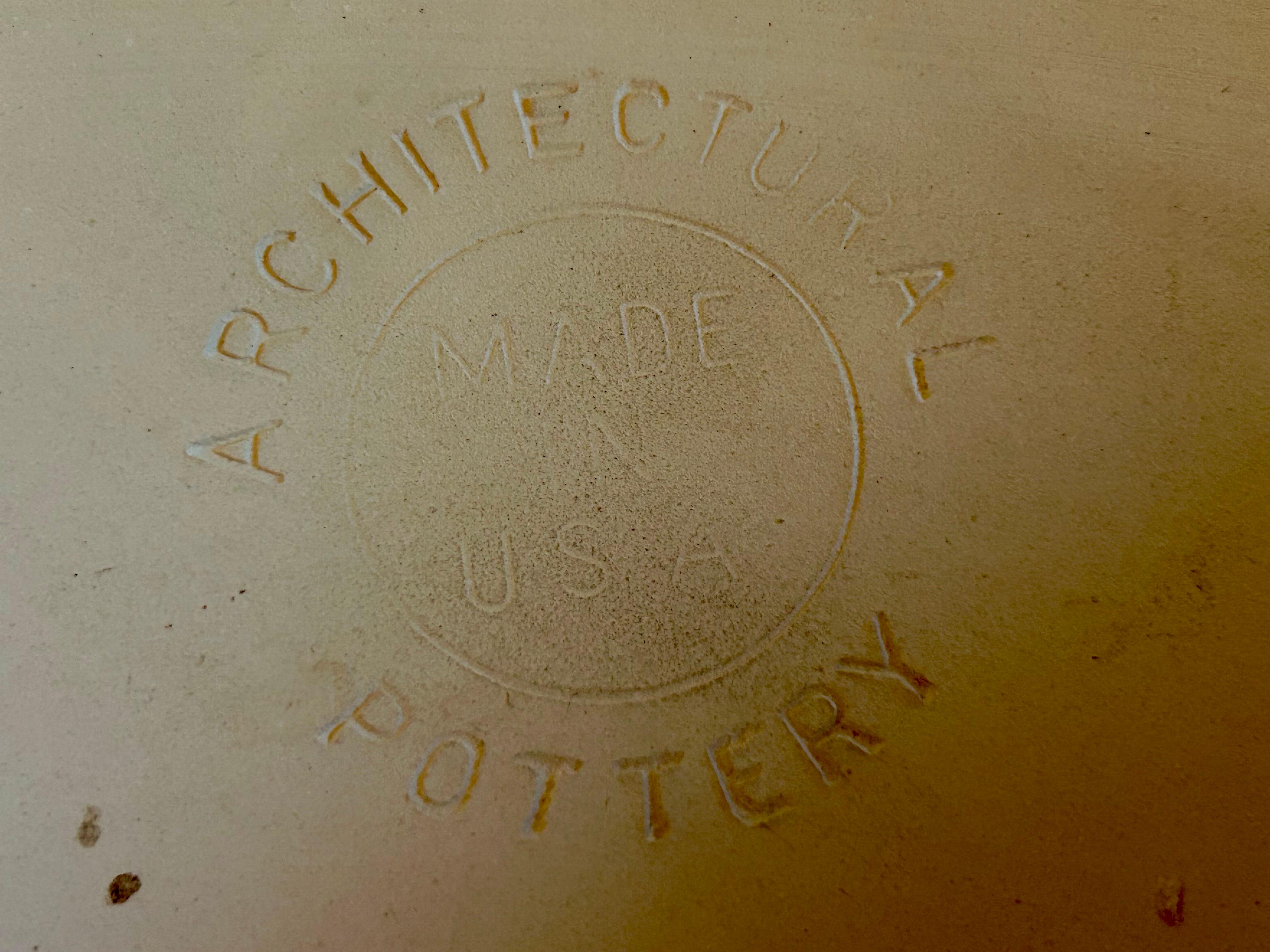 Architectural Pottery EE.UU. Lagardo Tackett Vaciado en venta