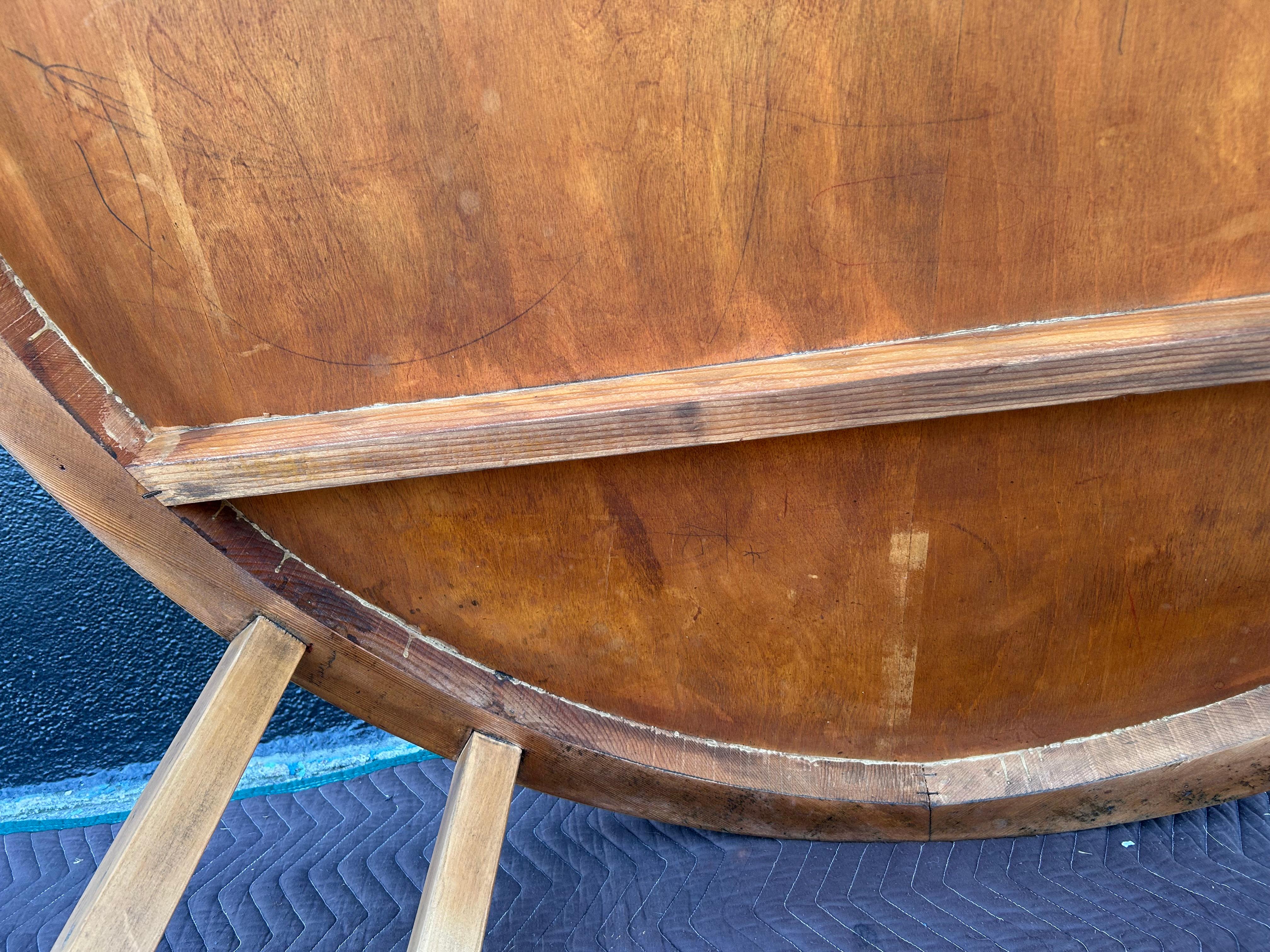 California Design Coffee Table with Marble Top Van Keppel Green en vente 1