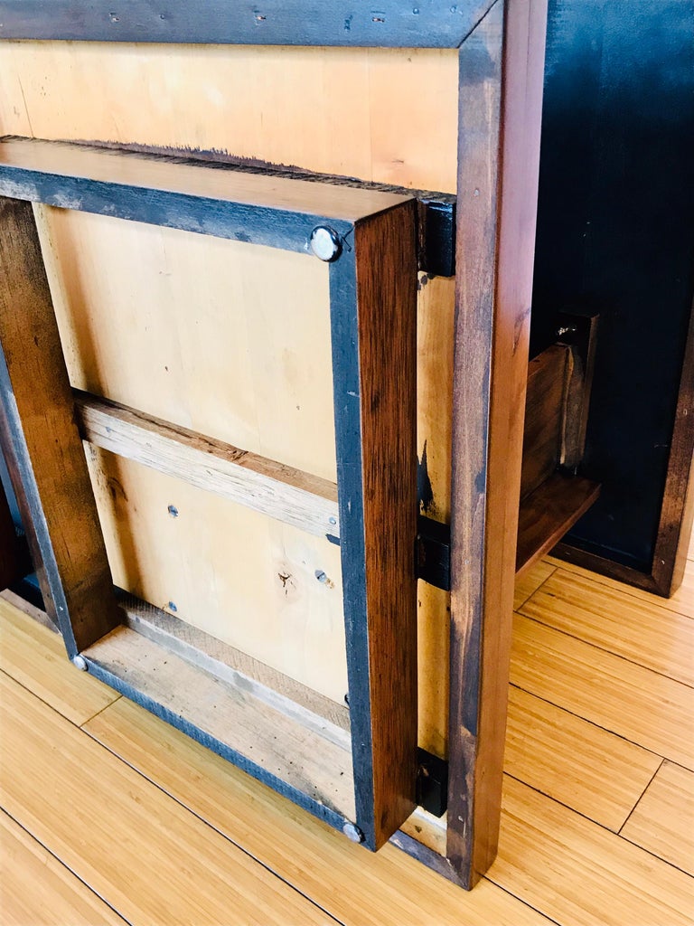 Van Keppel Green Architectural End Tables at 1stDibs