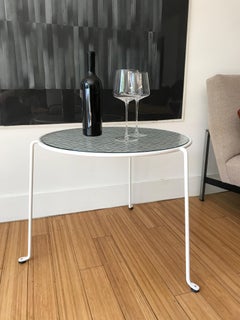 Occasional Iron Table Eugene Weston