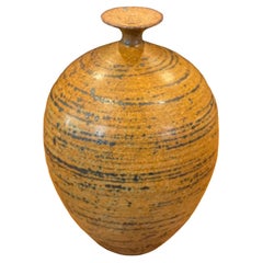 California Design Stoneware Weed Pot / Vase by Wayne Chapman