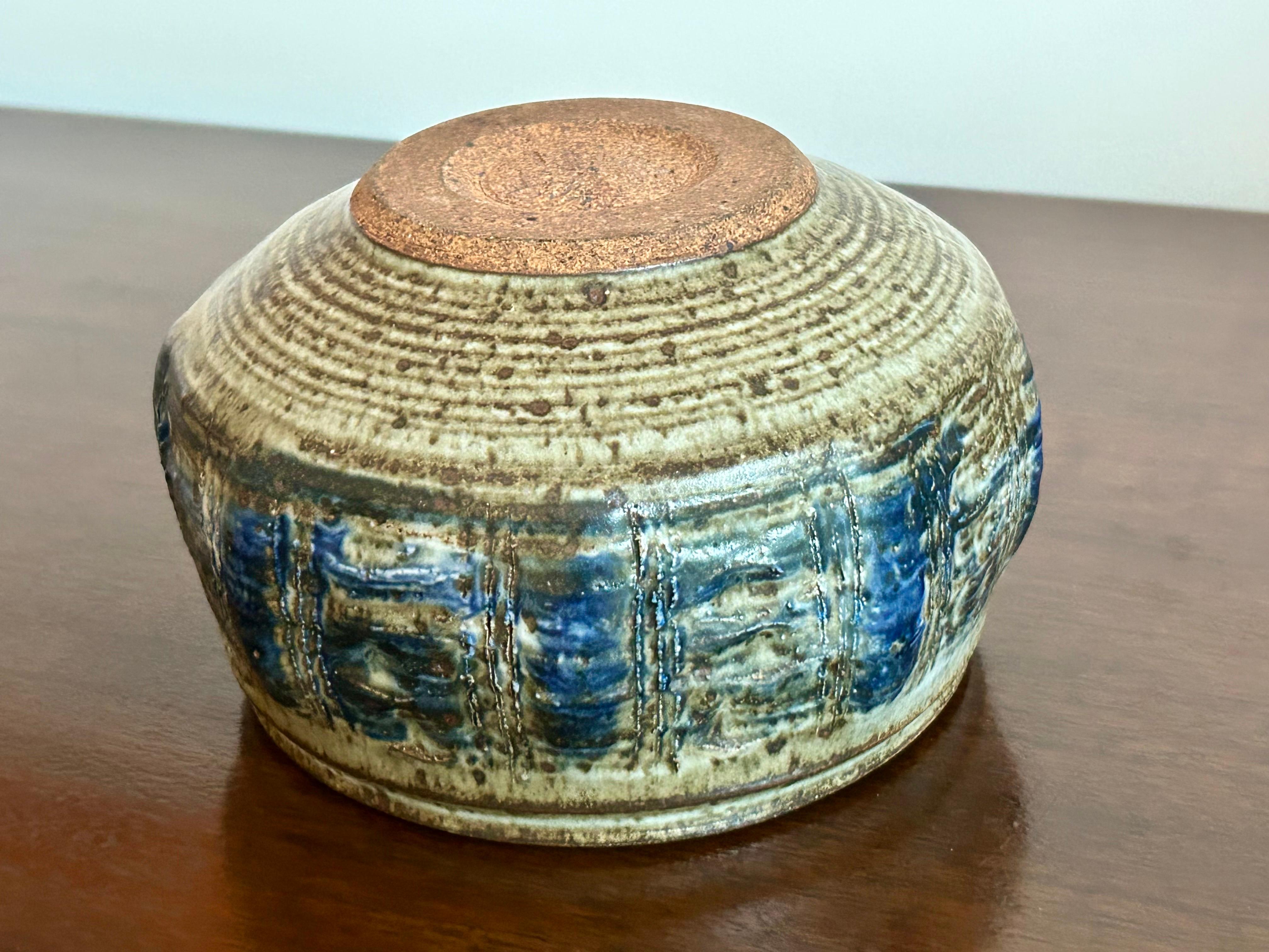 Argile Bol en poterie California Design Studio Vivika + Otto Heino