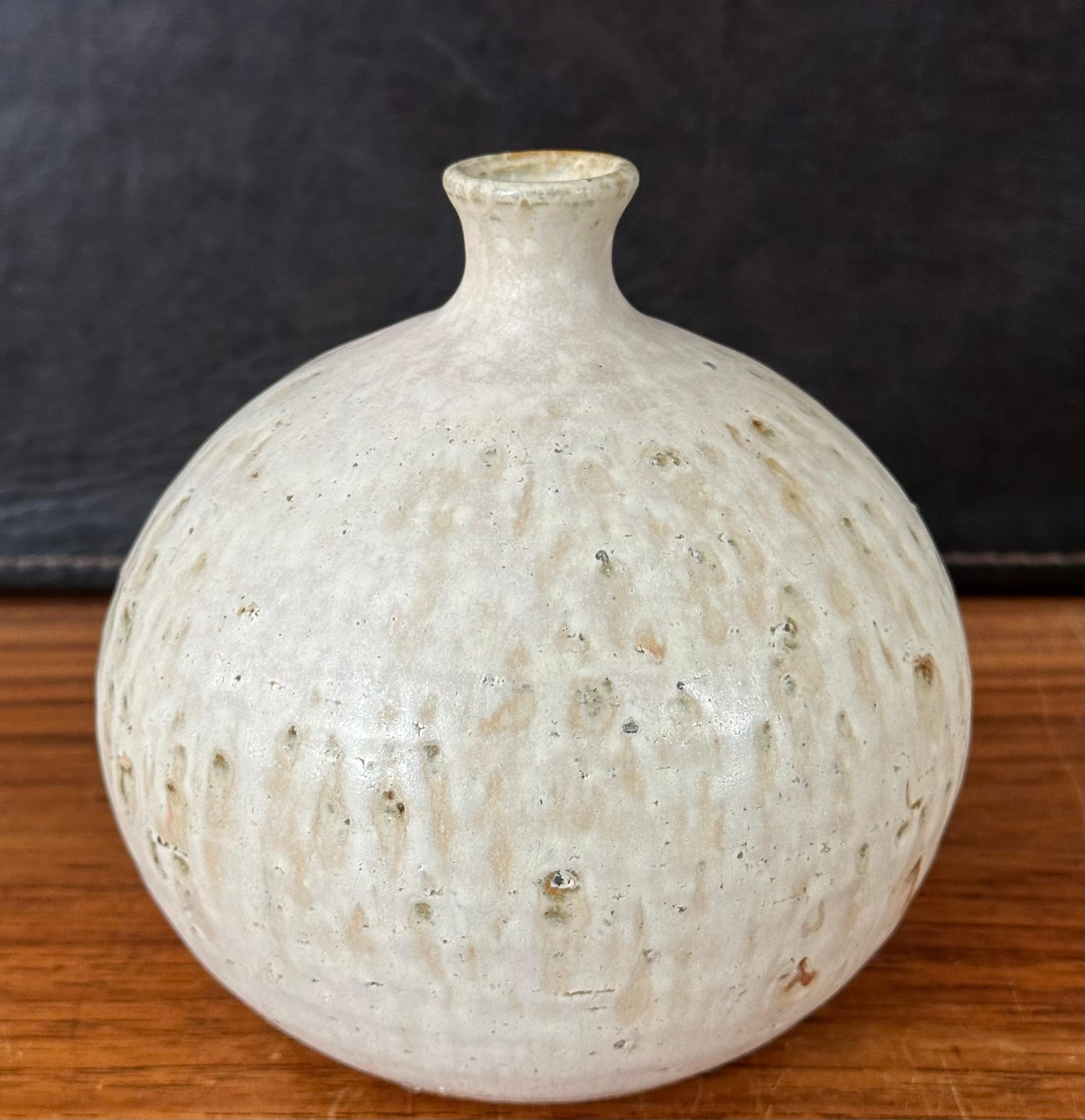 Mid-Century Modern California Design Studio Stoneware Weed Pot / Vase  For Sale