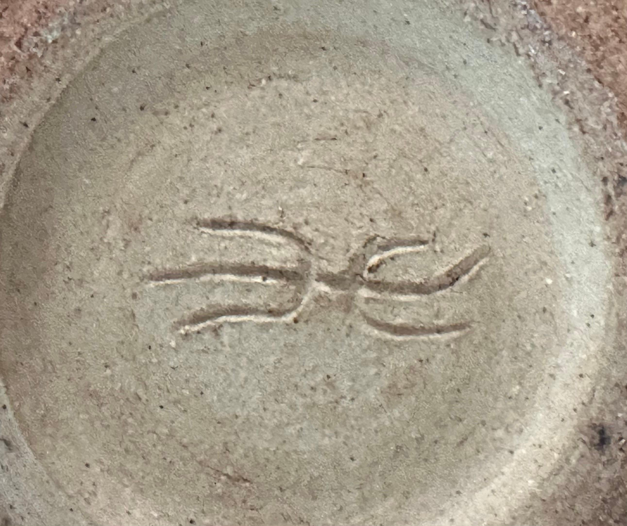 Vaso di erbacce in gres di California Design Studio firmato in vendita 3