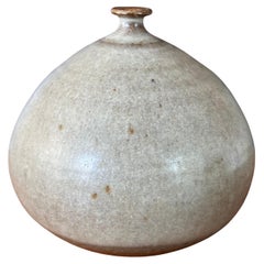 Vaso di erbacce in gres di California Design Studio firmato