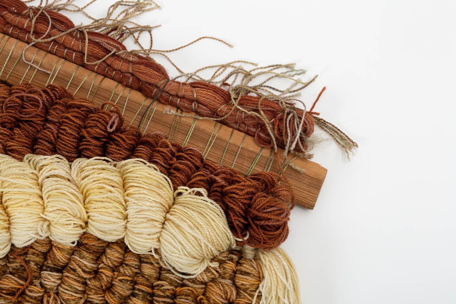 Margo O'Connor Fiber Arts Wall Hanging In Good Condition In Los Angeles, CA