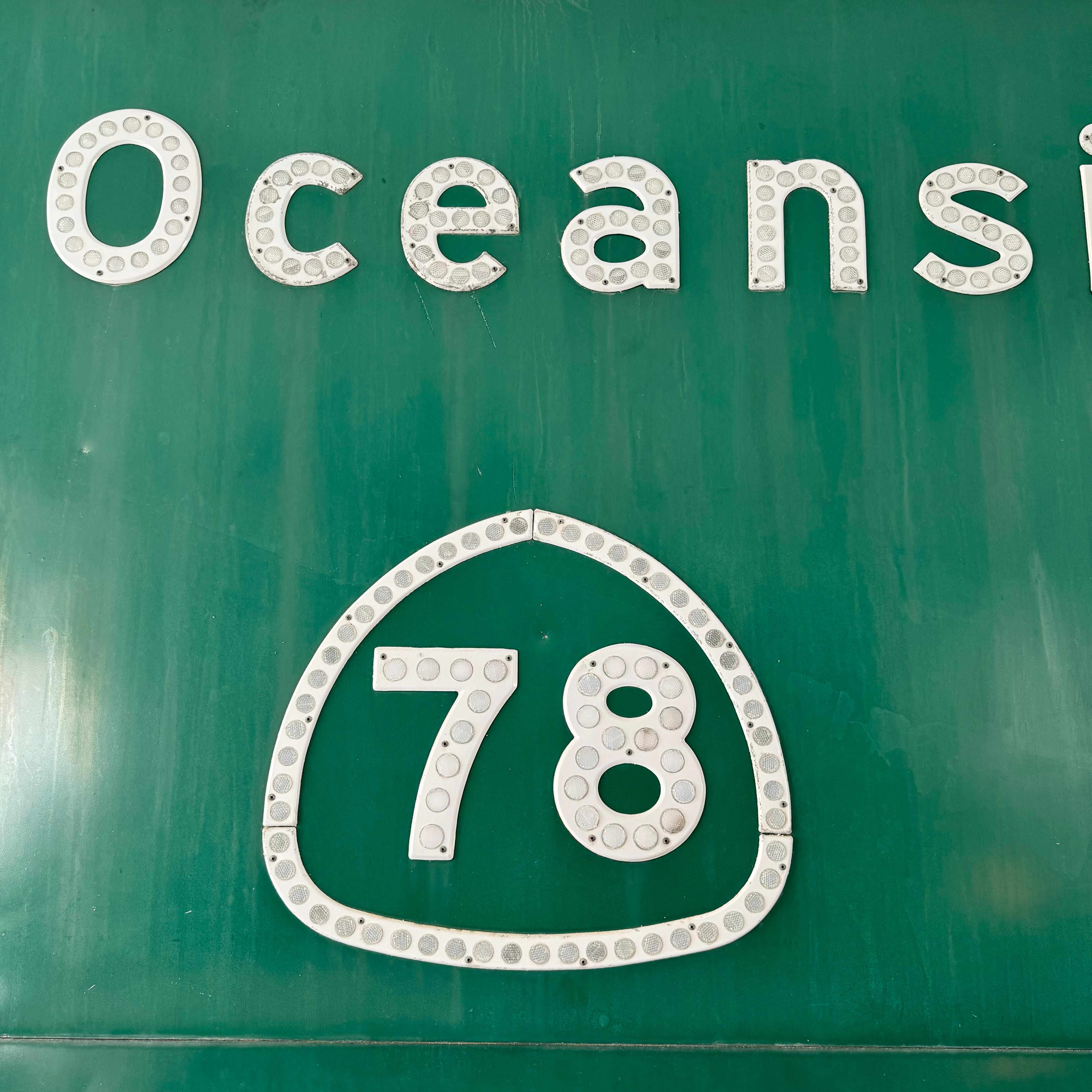 California Freeway Sign, 1986 USA For Sale 4