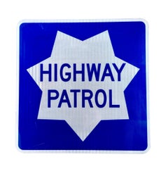 California Highway Patrol Sign