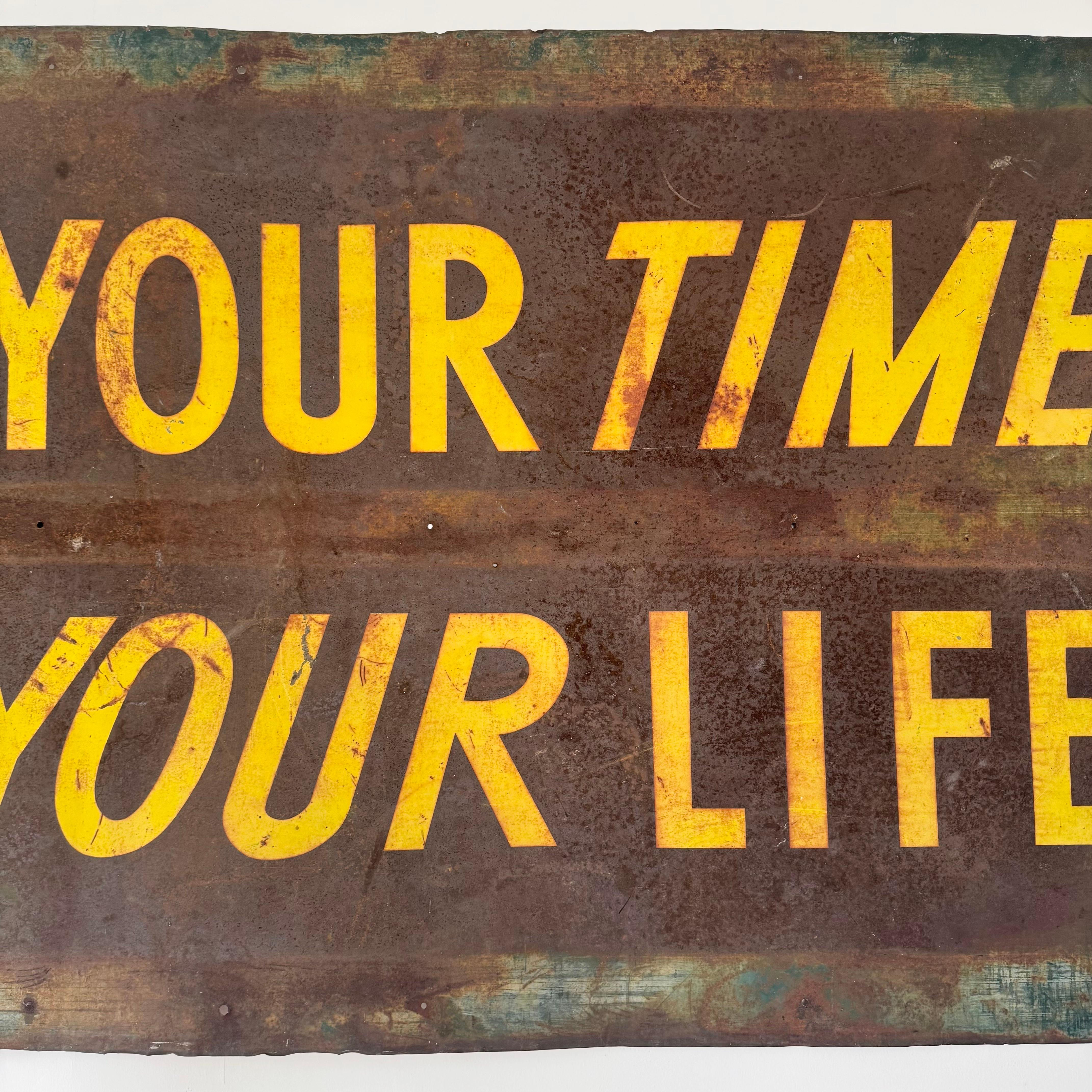 California Highway Sign, 1940s USA 1