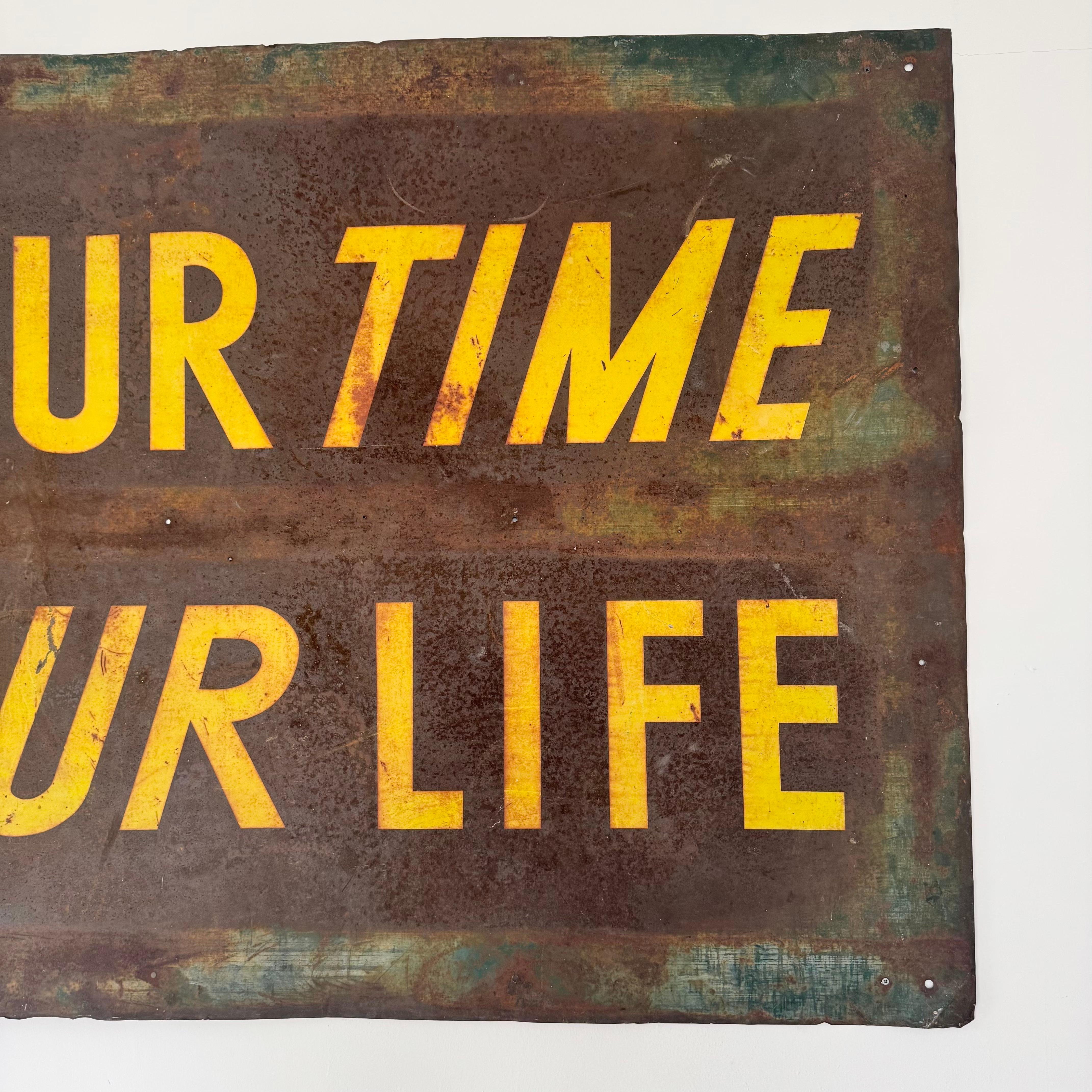 California Highway Sign, 1940s USA 2