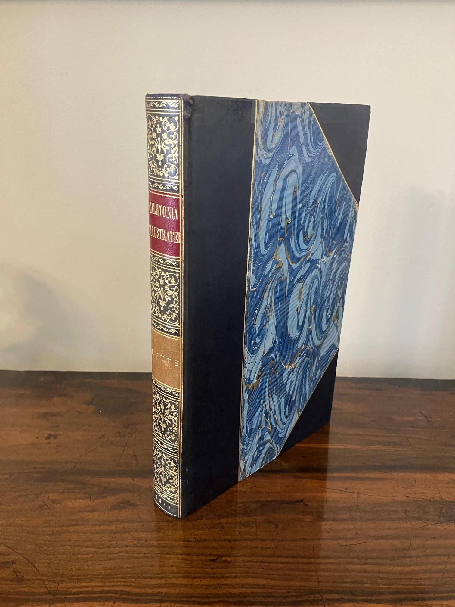 Américain Californie illustrée par J. M. Letts en vente