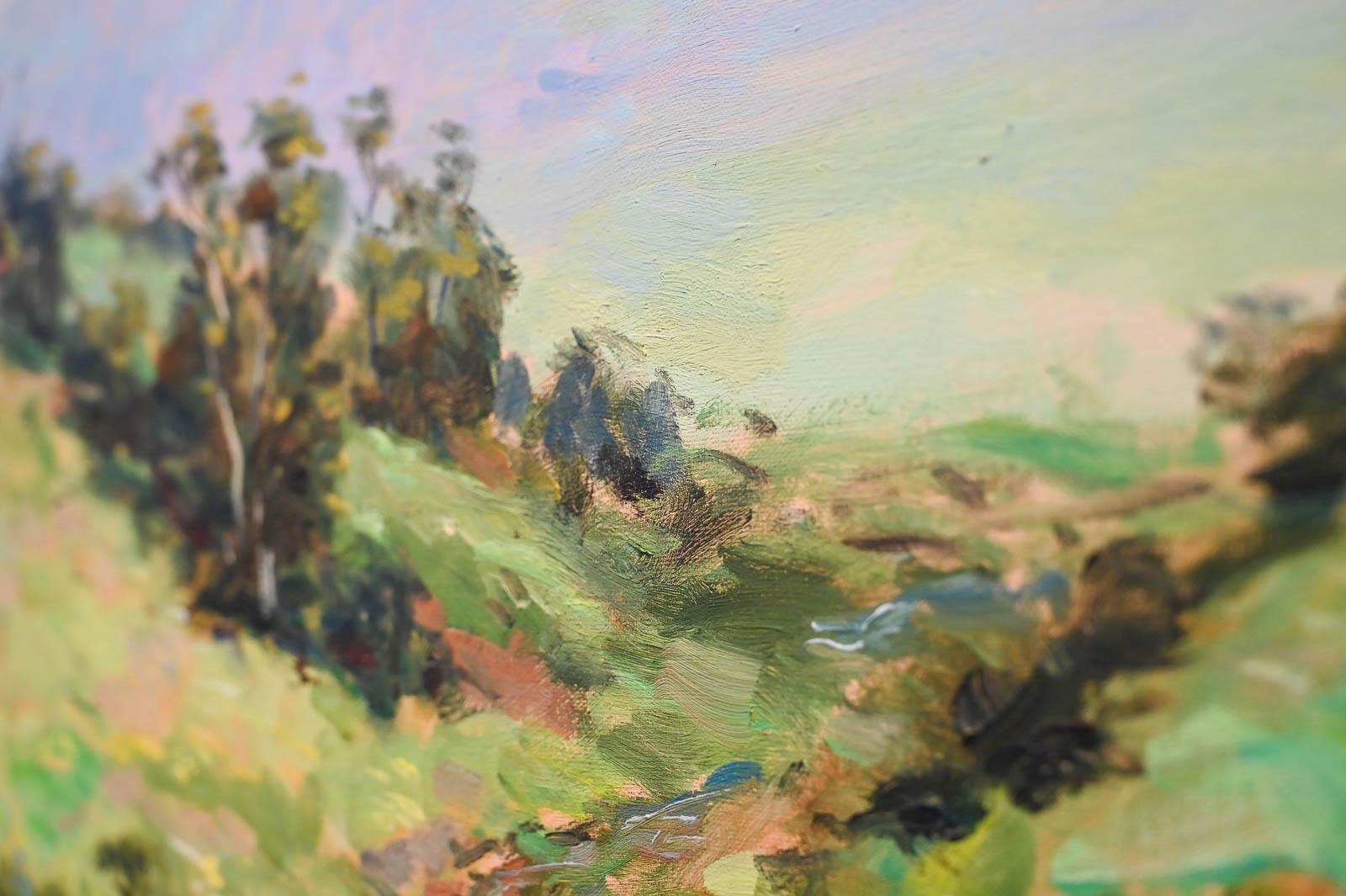 California Impressionist Oil Painting by Frederick Milton Rash, (1919-1998) 1