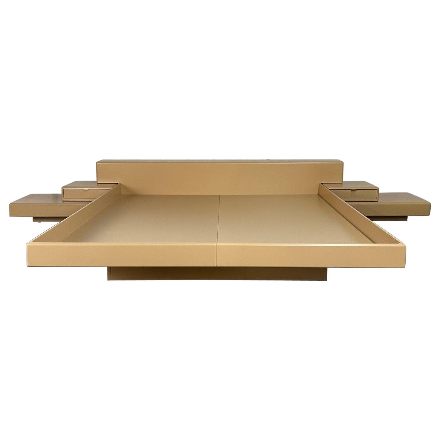 California King Lacquered Platform Bed