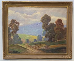 California Landscape Painting by George Sanders Bickerstaff