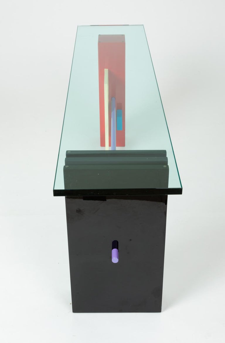 California-Made Postmodern Console or Sofa Table at 1stDibs | post ...