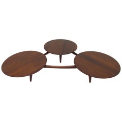 California Midcentury Coffee Table in Manner of Greta Grossman, circa 1960s