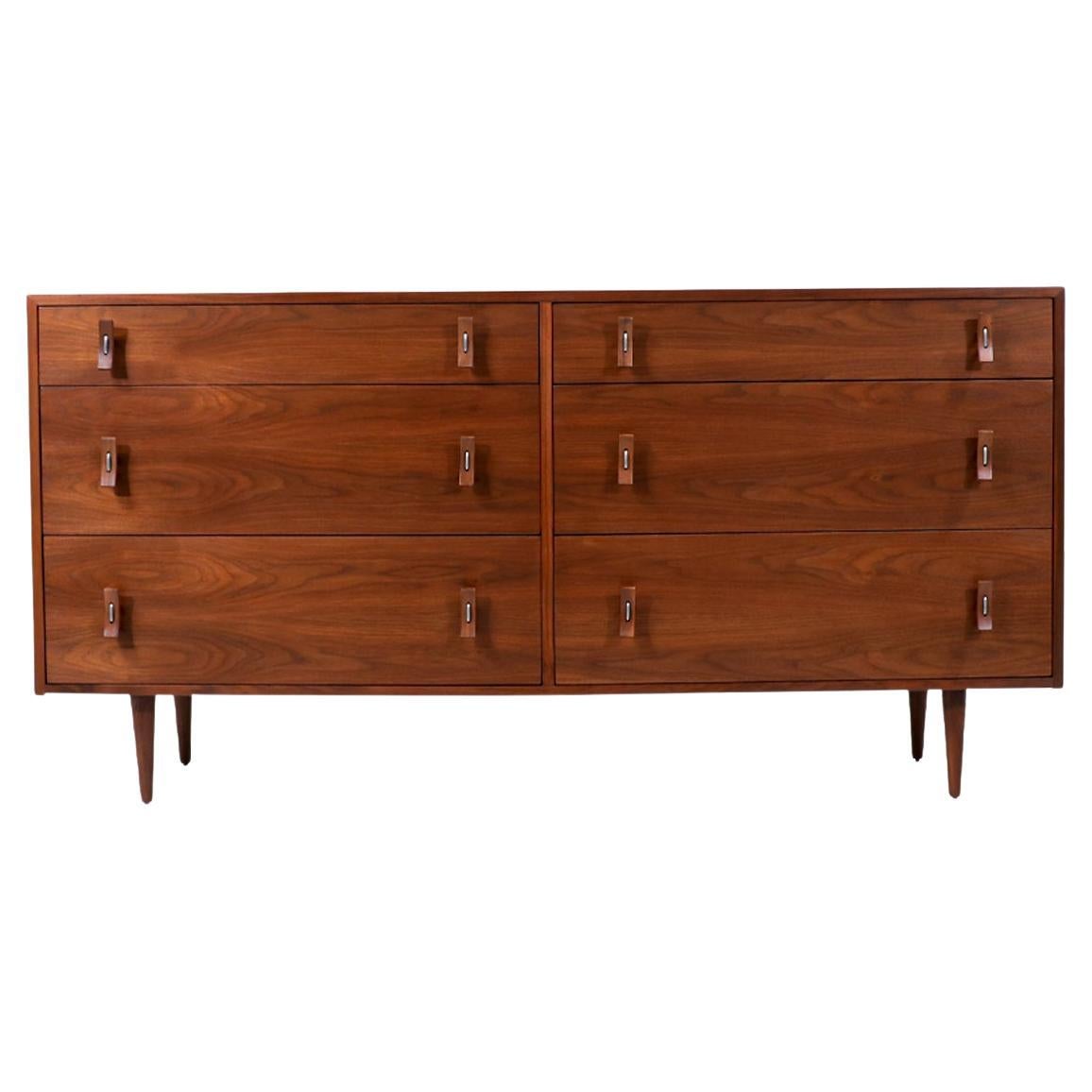 California Modern 6-Drawer Dresser by Stanley Young