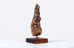 California Modern Burlwood Sculpture by Lebar