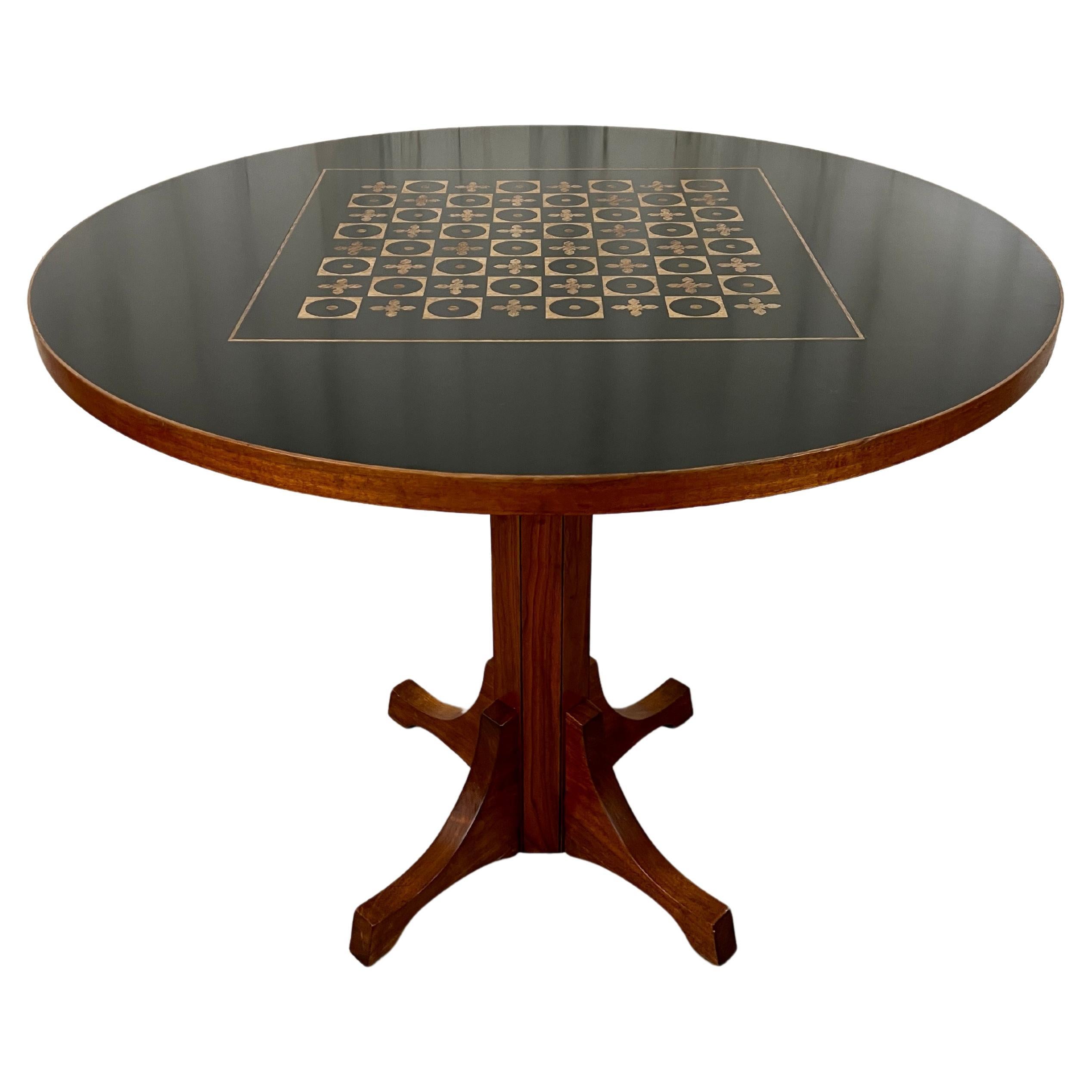 California Modern Chess Table by Frank Rohloff  For Sale