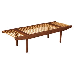 California Modern Dowel Bench by Milo Baughman