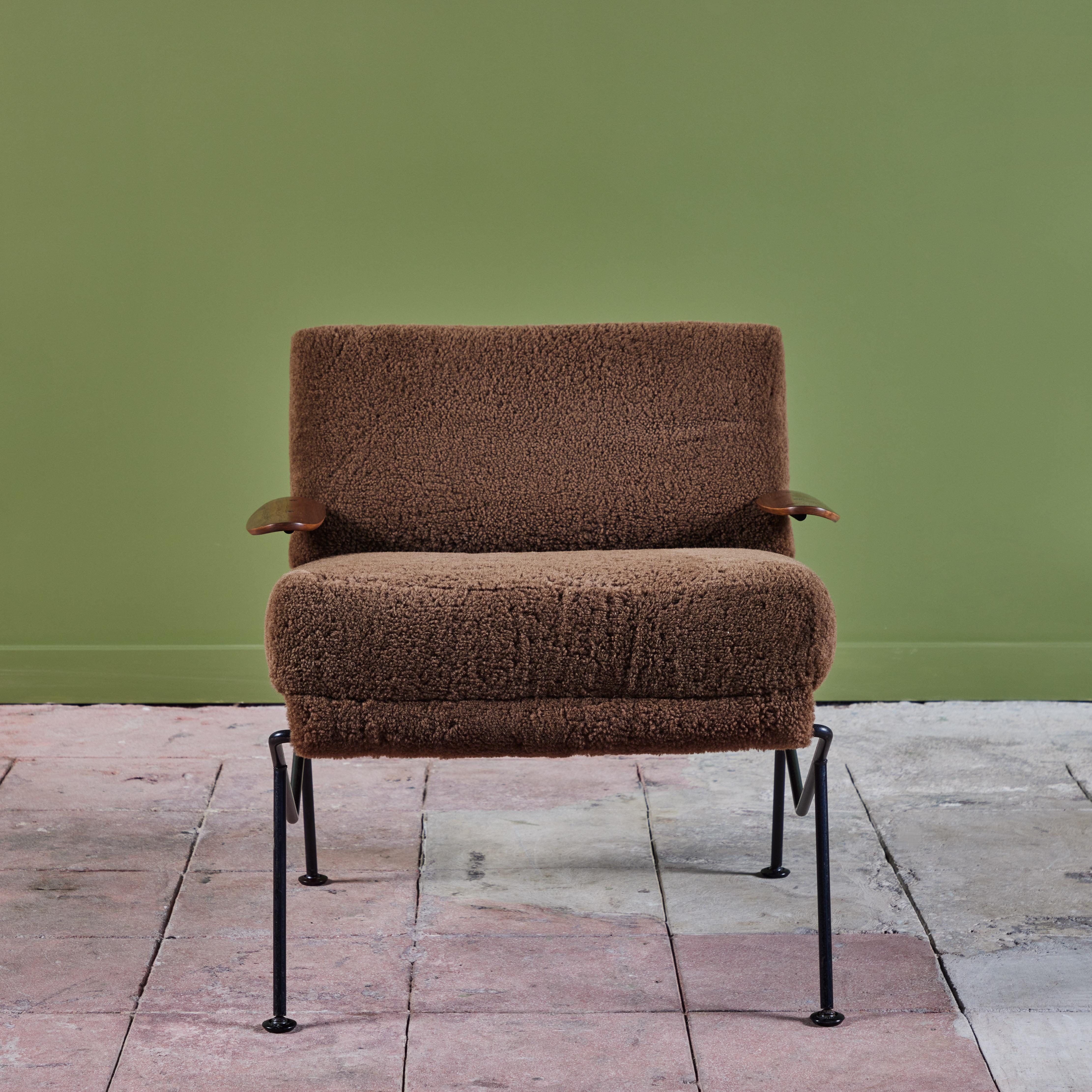 Powder-Coated California Modern Lounge Chair by Dan Johnson for Selig