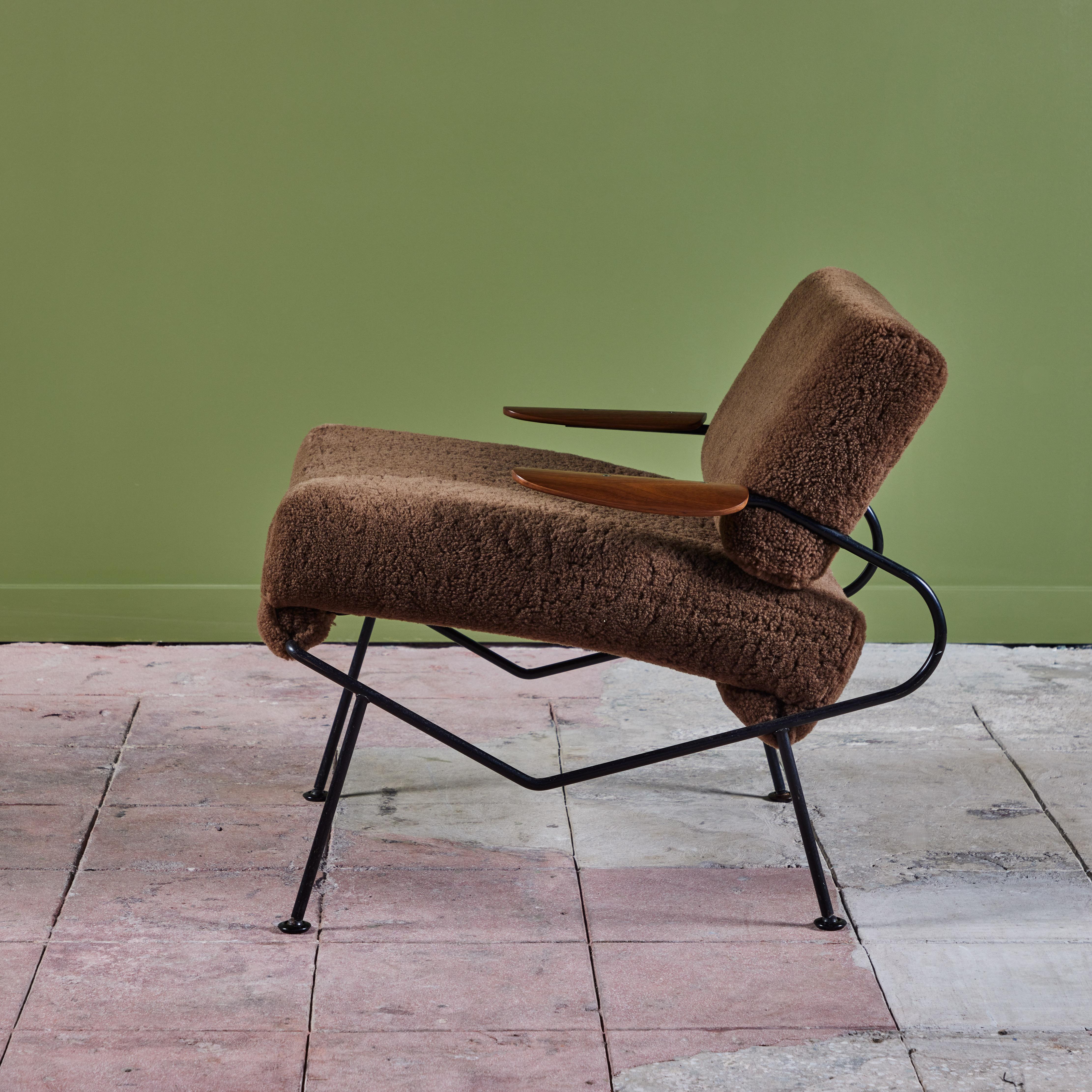 California Modern Lounge Chair by Dan Johnson for Selig In Excellent Condition In Los Angeles, CA