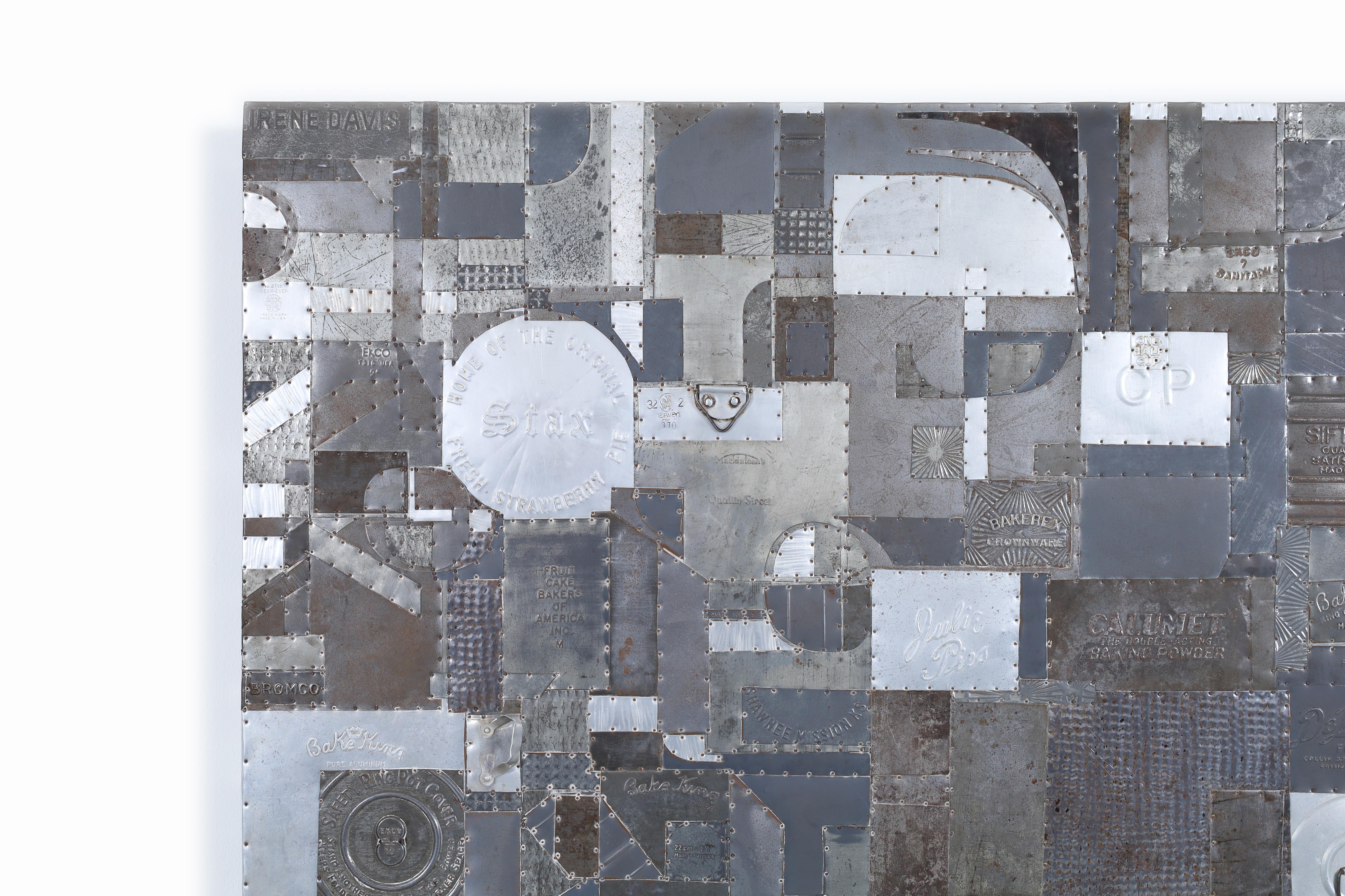 Americano Scultura da parete a mosaico moderna della California di Max E. Neufeldt in vendita